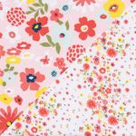 Set de Sábanas Cobertoras 2 Piezas Chispas Floral Multicolor