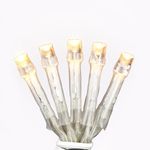 Serie LED Cálidas Cable Transparente de 300 Luces