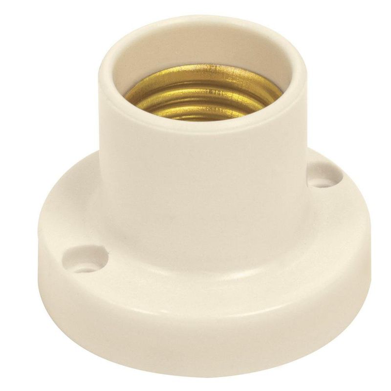 Plafonera Pequeña E27 Blanca - Volteck