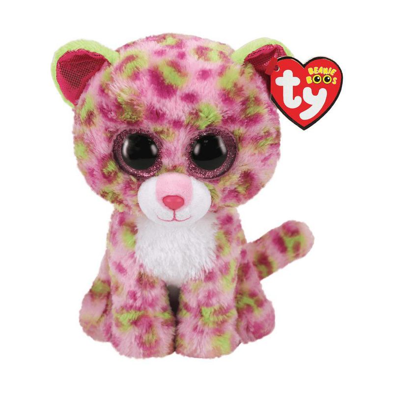 Peluche Leopardo Rosa Lainey 15 Cm