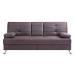 Sofá Cama Rudy Café de 3 Plazas 180X81X79 Cm