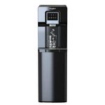 Dispensador de Agua Tipo Piso con Fábrica de Hielo Negro