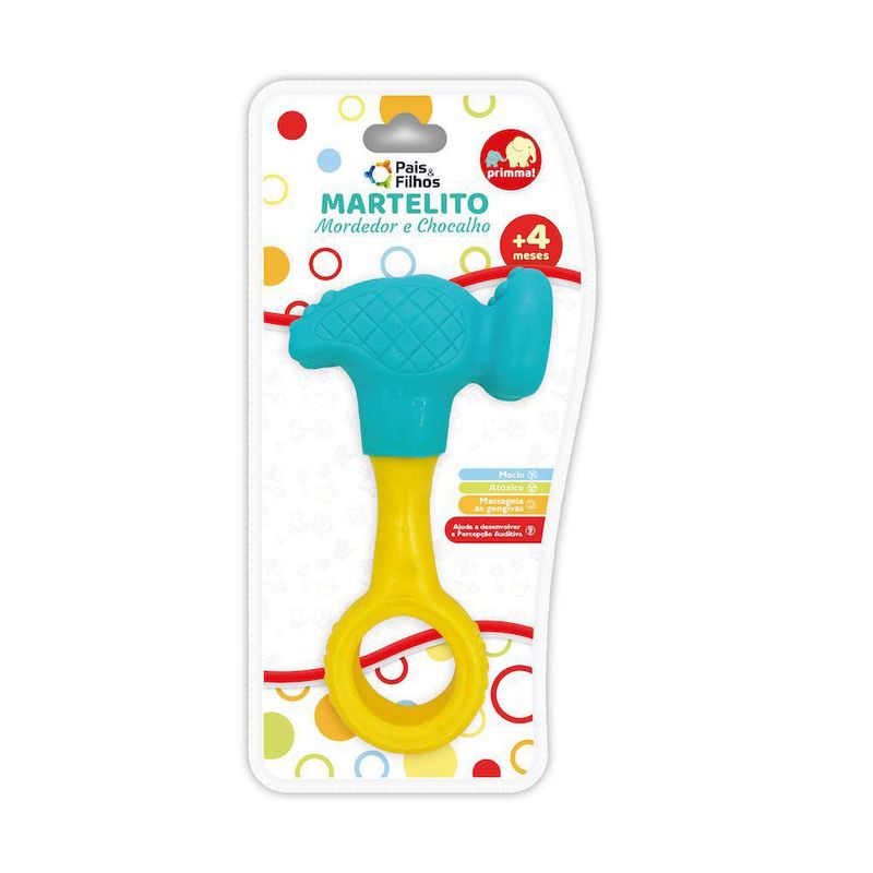 Mordedor para Bebé en Forma de Martillo Chinchín