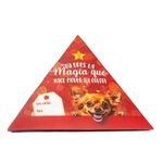 Triangulo Navideño de Alimento Deshidratado para Mascota