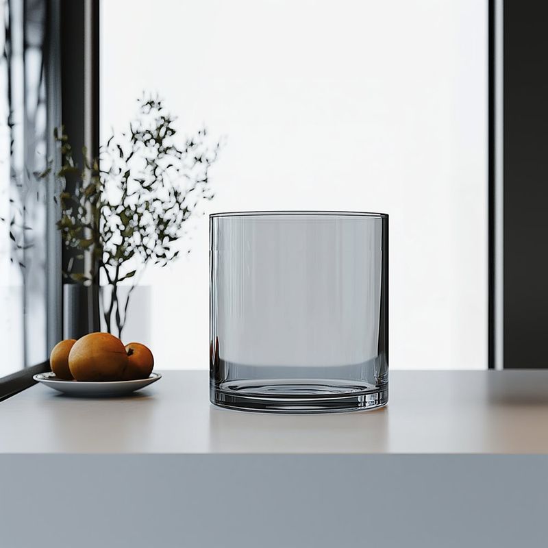 Vaso Ashebo Transparente de 11.83 Oz