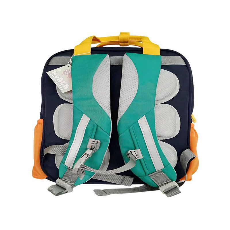 Mochila Azul con Diseño Skate Crew y Accesorios