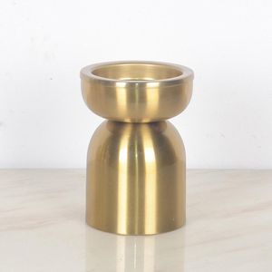 Candelero con Base Bronce
