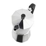 Cafetera Italiana Kenia de Aluminio con Mango de Baquelita 12 Tazas