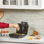 Sandwichera Negra 2 Porciones