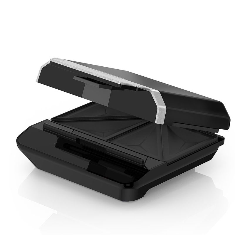 Sandwichera Negra 2 Porciones