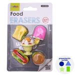 Set de Borradores de Comida Surtido
