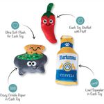 Set de 3 Juguetes para Perro Happy Hour Pack