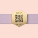 Collar para Perro Grande con Código Qr Deslizable