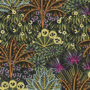Papel Tapiz Olivia Verde