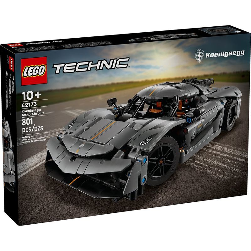 Hiperauto Koenigsegg Jesko Absolut Gris 801 Pzas - Lego
