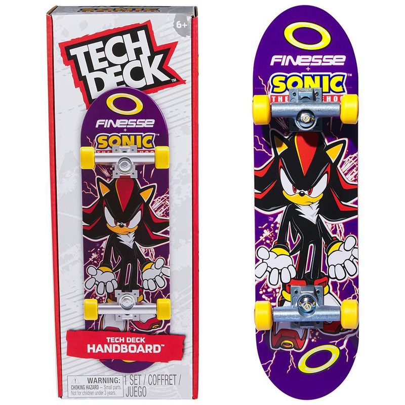Handboard Finesse X Sonic the Hedgehog de Tech Deck
