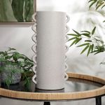 Florero Decorativo de Cerámica Texturizado