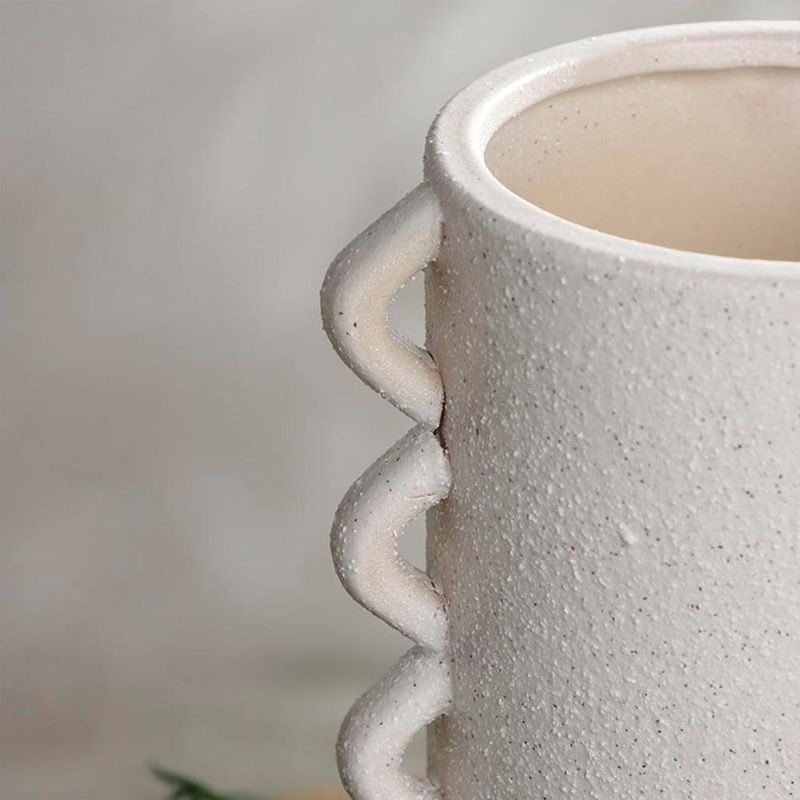 Florero Decorativo de Cerámica Texturizado