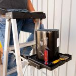 Escalera de Tijera de Aluminio 5 Peldaños Capacidad 150 KG