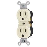Tomacorriente Toma 5-15R Doble Ivory - Volteck
