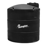 Tanque para Agua Industrial Negro 2,500 L