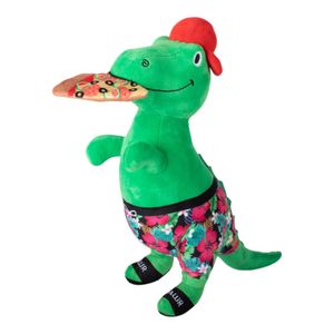 Juguete para Perro de Dinosaurio con Pizza