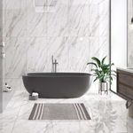 Alfombra de Baño Gris