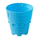 Cubeta Molde para Castillo de Arena Azul