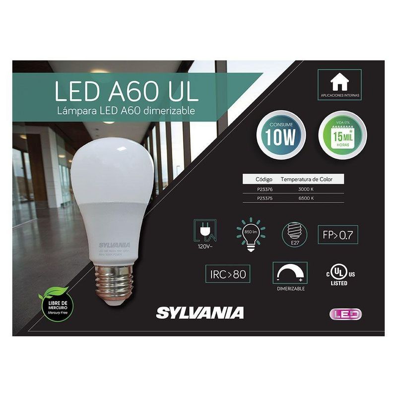 Bombilla Led Dimerizable de 10 W