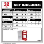 Set de Puntas Shockwave 39 Pzas - Milwaukee Electric