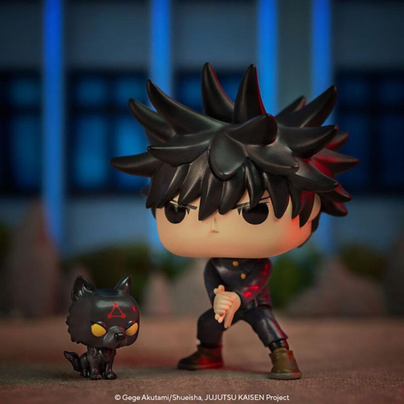 Pop Animation Megumi Fushiguro With Divine Dog - Funko
