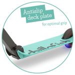 Scooter Infantil con Ruedas LED Turquesa