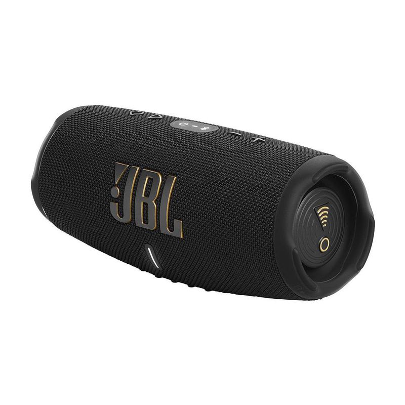 Bocina Portátil JBL Charge 5 con WiFi y Bluetooth Color Negro