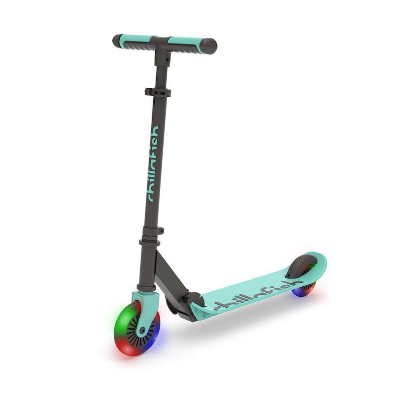 Scooter Infantil con Ruedas LED Turquesa