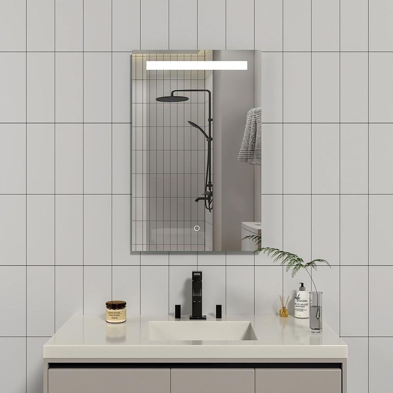 Espejo LED Rectangular 70 x 45 Cm