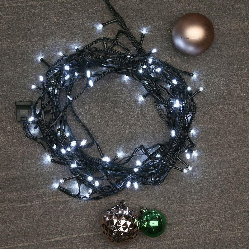 Serie LED Blanca de 100 Luces y 8 Funciones