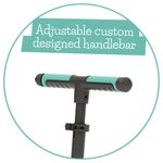 Scooter Infantil con Ruedas LED Turquesa