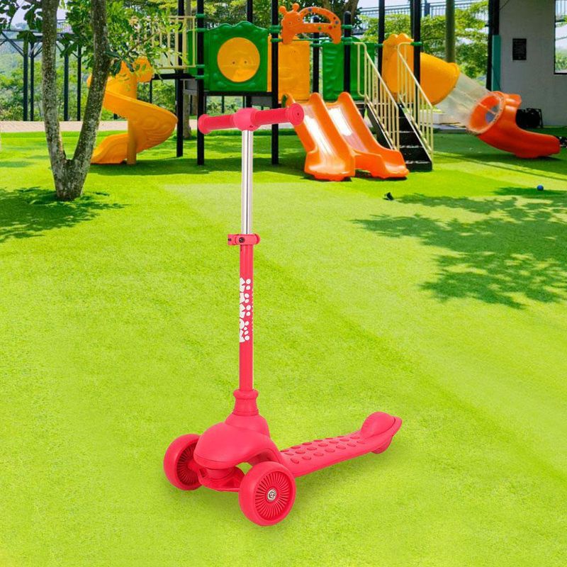 Monopatín Plegable Rojo