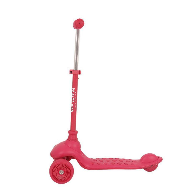 Monopatín Plegable Rojo