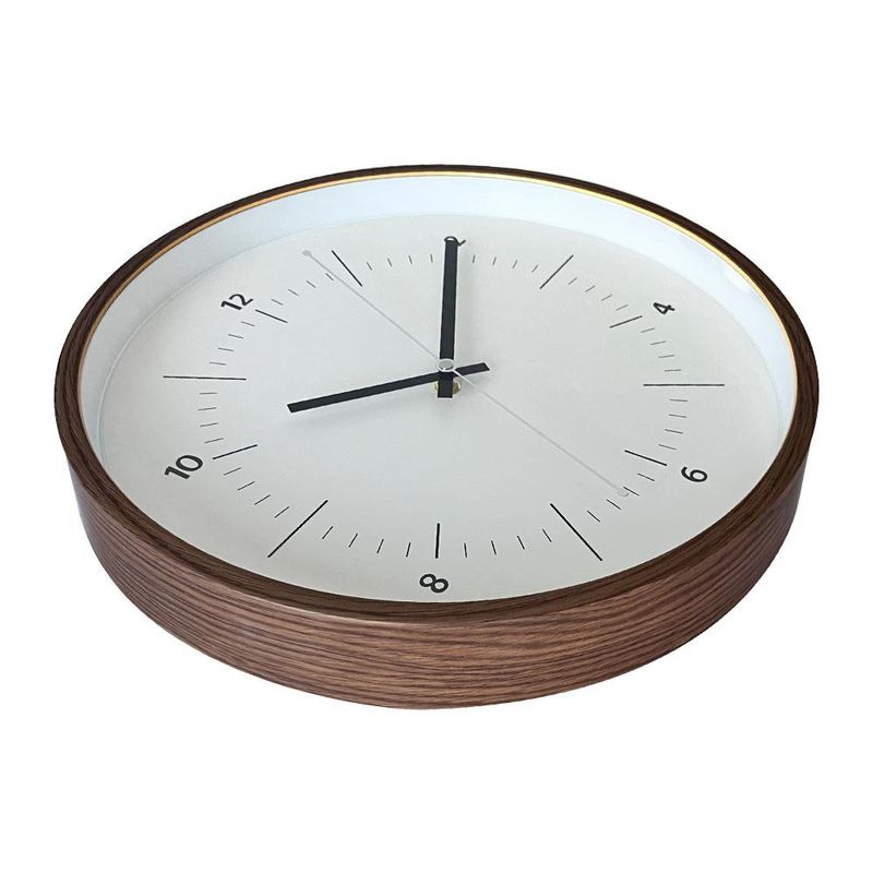 Reloj de Pared 14 Plg Color Madera