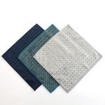 Set de Toallas de Microfibra Tonos Azules