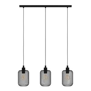 Lámpara de Colgar Wrington 3 Luces Negro