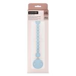 Broche de Pinza para Sujetar Chupetes con Bolitas de Silicona Azul - Suavinex