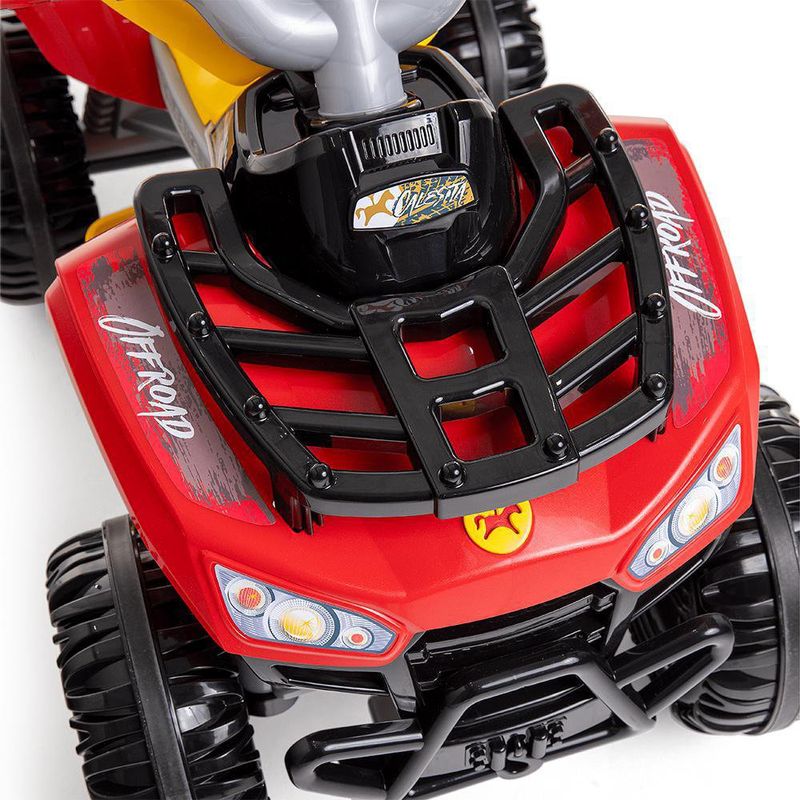Cuatrimoto Roja de Juguete para Niños