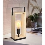 Lámpara de Mesa 1 Luz Famborough Madera