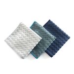 Set de Toallas de Microfibra Tonos Azules