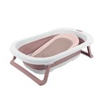 Bañera Plegable con Reductor Rosado