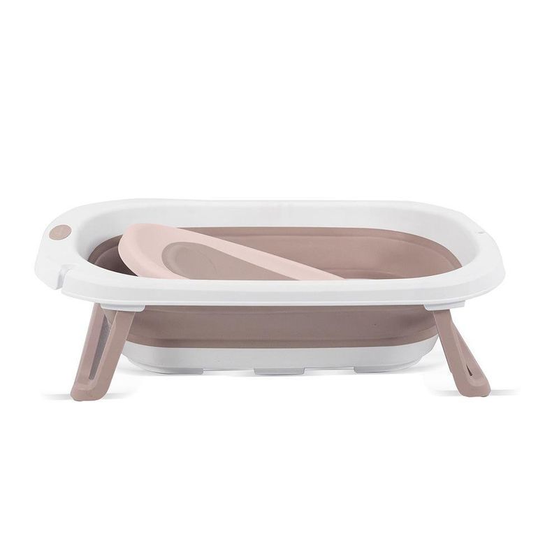 Bañera Plegable con Reductor Rosado