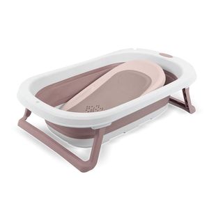 Bañera Plegable con Reductor Rosado
