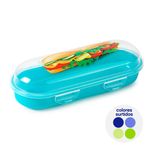 Contenedor de Plástico para Pan Colores Surtidos